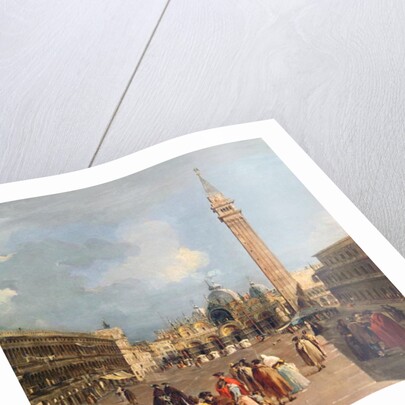 Piazza San Marco, Venice, c.1760 by Francesco Guardi