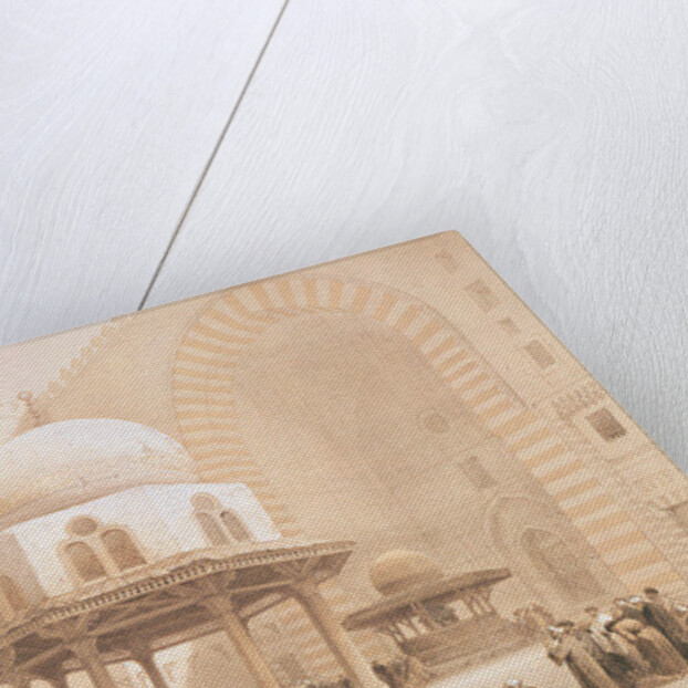 Mosque of Sultan Hassan, 1848 by David Roberts