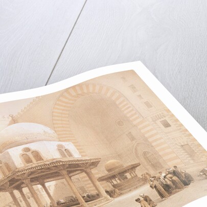 Mosque of Sultan Hassan, 1848 by David Roberts