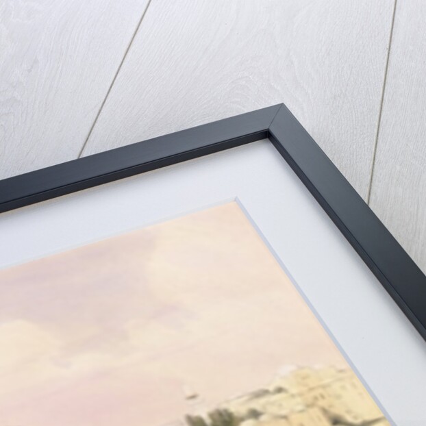 Mosque of Omar showing the Site of the Temple, plate 8 from Volume I of 'The Holy Land' engraved by Louis Haghe, published in 1842 by David (after) Roberts