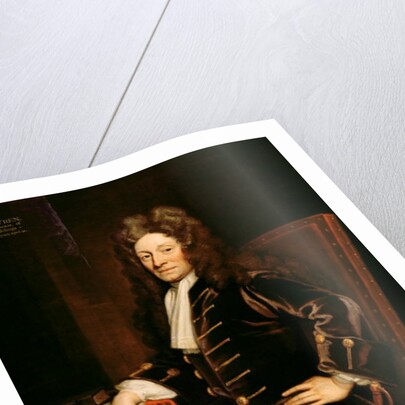 Portrait of Sir Christopher Wren 1711 by Godfrey Kneller
