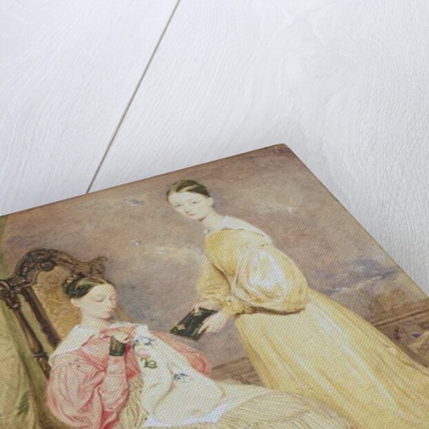 Portrait of Florence Nightingale and her sister, Frances Partenope Lady Verney, 19th by William White