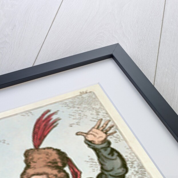 Snuffing out Boney, 1814 by George Cruikshank