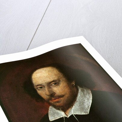 William Shakespeare, c.1610 by John Taylor