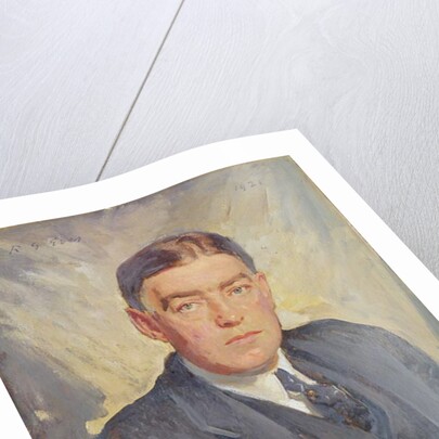 Portrait of Sir Ernest Shackleton 1921 by Reginald-Grenville Eves
