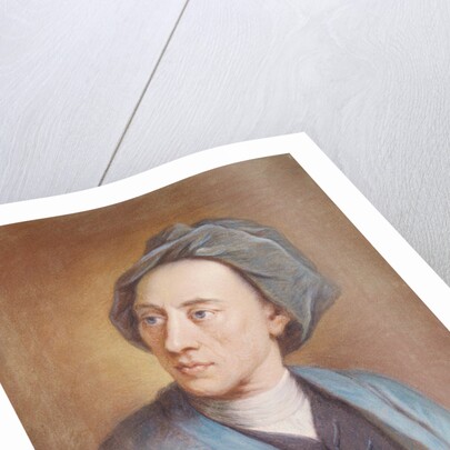 Portrait of Alexander Pope, c.1739-84 by William of Bath Hoare