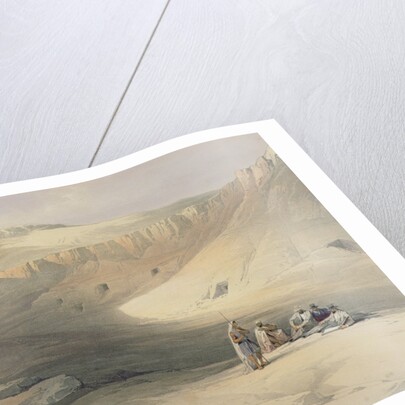 Entrance to the Valley of the Kings by David Roberts