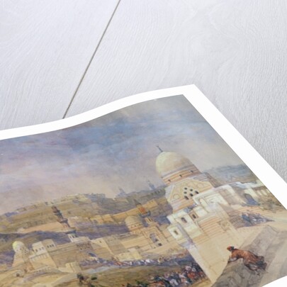 The Citadel of Cairo, Residence of Mehmet Ali, 1842-49 by David Roberts