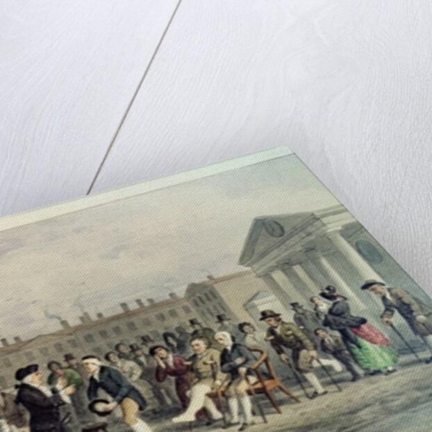 The Quack Doctor, 1857 by Thomas Hosmer Shepherd