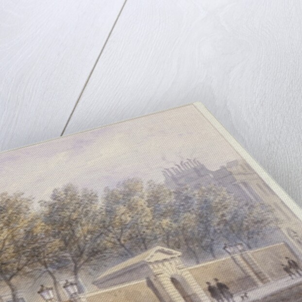 The New Entrance to Grocers' Hall, 1854 by Thomas Hosmer Shepherd