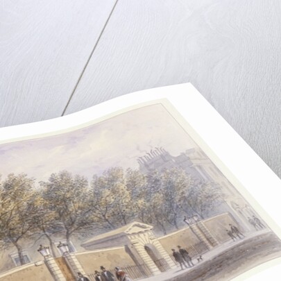 The New Entrance to Grocers' Hall, 1854 by Thomas Hosmer Shepherd