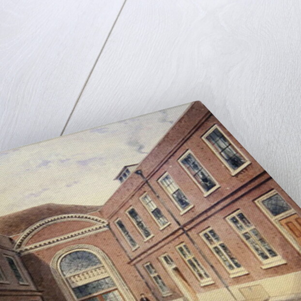 The Inner Court of Girdlers Hall Basinghall Street, 1853 by Thomas Hosmer Shepherd