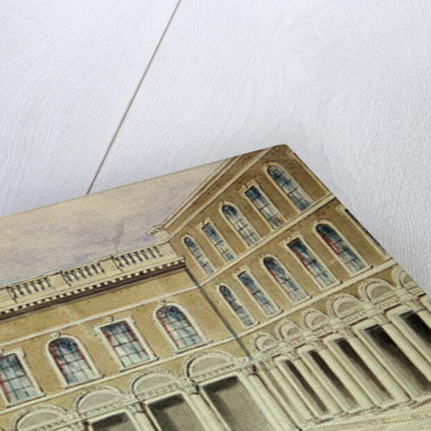 The Inner Court of Drapers' Hall, 1854 by Thomas Hosmer Shepherd