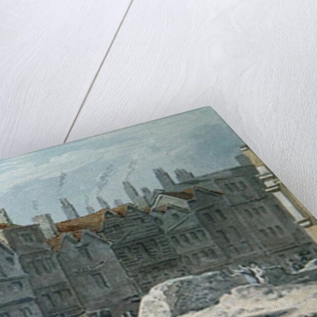 View of the Remains of Old London Wall, 1817 by Robert Blemell Schnebbelie