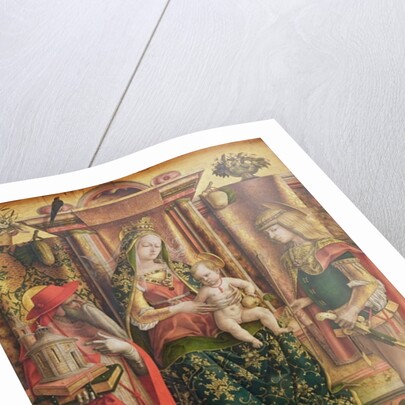 La Madonna della Rondine, after 1490 by Carlo Crivelli