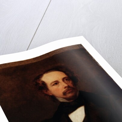 Portrait of Charles Dickens, 1855 by Ary Scheffer