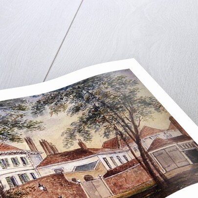 View of the House and Museum of the Late Duchess of Portland 1796 by John Bromley