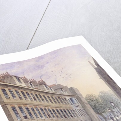 View of Fludyer Street, looking towards St. James's Park, 1859 by Thomas Hosmer Shepherd