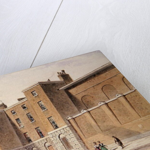 Whitecross Street Prison, 1850 by Thomas Hosmer Shepherd