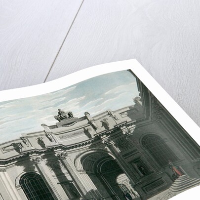 Lothbury Court, Bank of England 1801 by English School