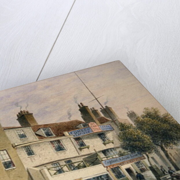 The Old George on Tower Hill by Thomas Hosmer Shepherd