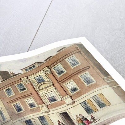 Winchester Street, 1850 by Thomas Hosmer Shepherd