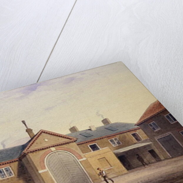 The City Green Yard, 1855 by Thomas Hosmer Shepherd