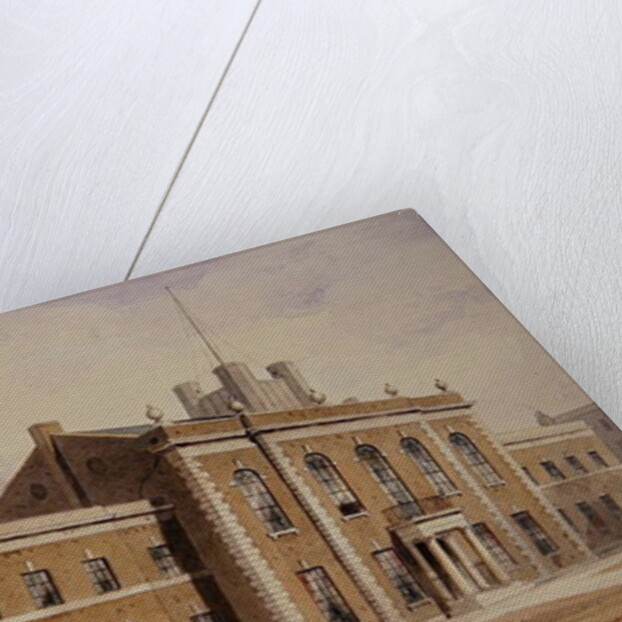 Royal Artillery House, Finsbury Square, 1851 by Thomas Hosmer Shepherd