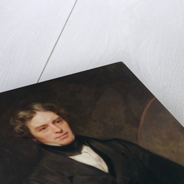 Portrait of Michael Faraday 1841-42 by Thomas Phillips