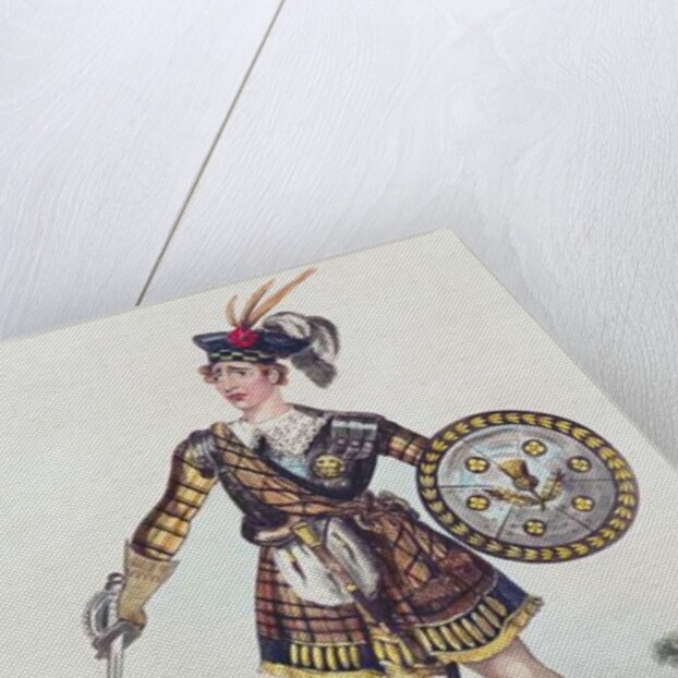 Portrait of Thomas James Serle as Rob Roy Macgregor by English School