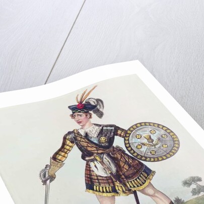 Portrait of Thomas James Serle as Rob Roy Macgregor by English School