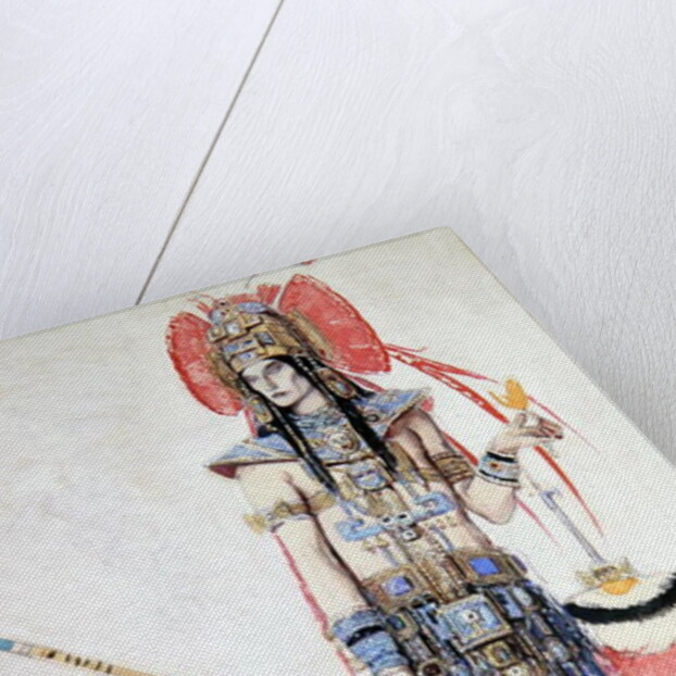 Costume Design for 'Montezuma' by Charles Ricketts