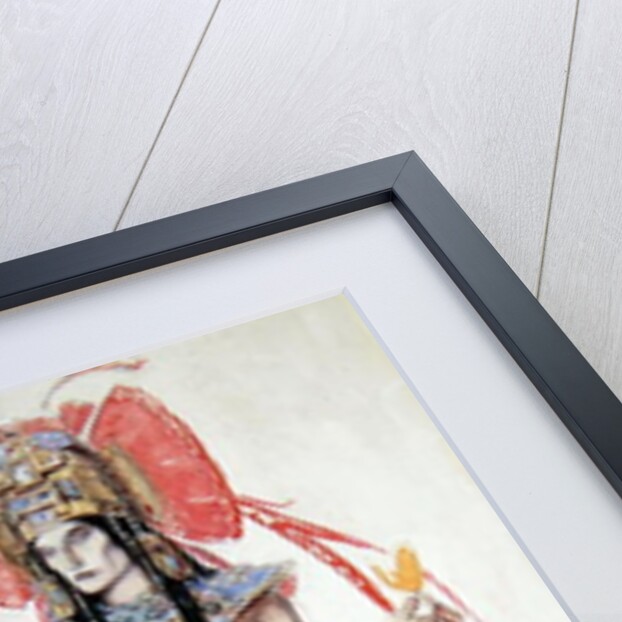 Costume Design for 'Montezuma' by Charles Ricketts