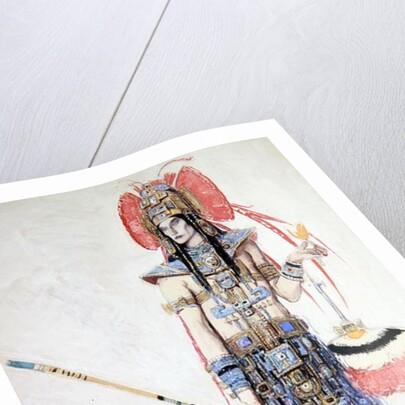 Costume Design for 'Montezuma' by Charles Ricketts