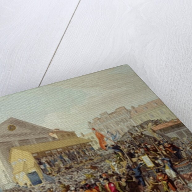 Representation of the Election of Members of Parliament for Westminster, 1818 by George Snr (after) Scharf