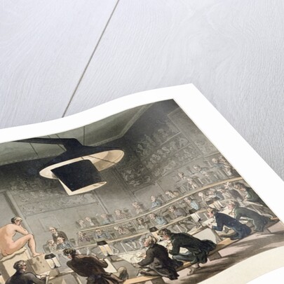 Drawing from Life at the Royal Academy by T. & Pugin A.C. Rowlandson