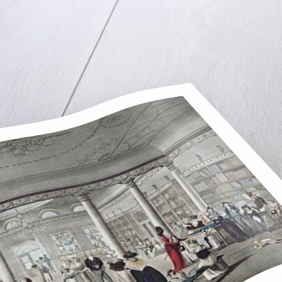 Hall's Library at Margate, 1789 by Thomas Malton