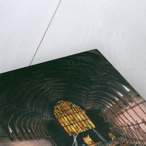 The Interior of Westminster Hall, 1834 by English School