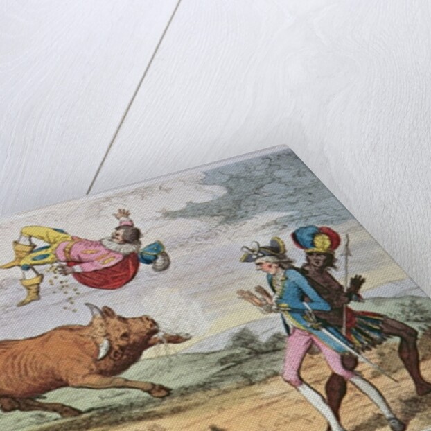 John Bull Triumphant, published by William Humphrey, 4th January 1780 by James Gillray