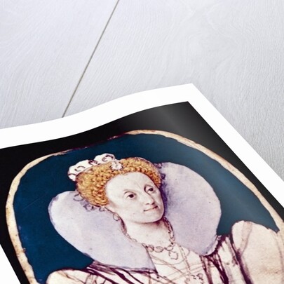 Portrait of Elizabeth I by Isaac Oliver