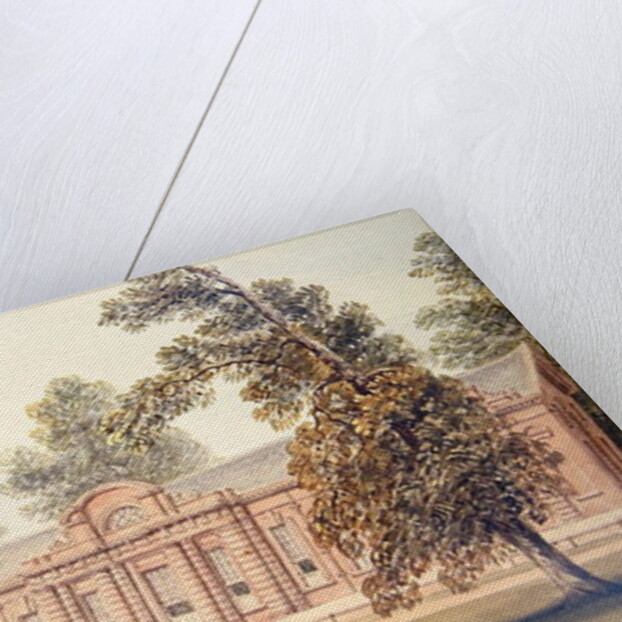 The Orangery or Greenhouse in the Garden of Kensington Palace by John Edmund Buckley