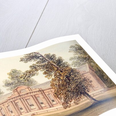 The Orangery or Greenhouse in the Garden of Kensington Palace by John Edmund Buckley