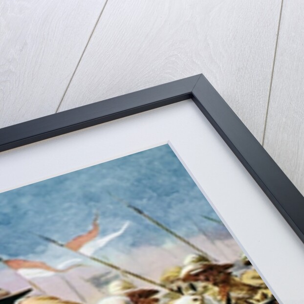 Charge of the 21st Lancers at Omdurman, 2nd September 1898 by William Barnes Wollen