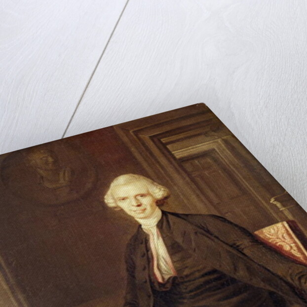 Portrait of Laurence Sterne by English School