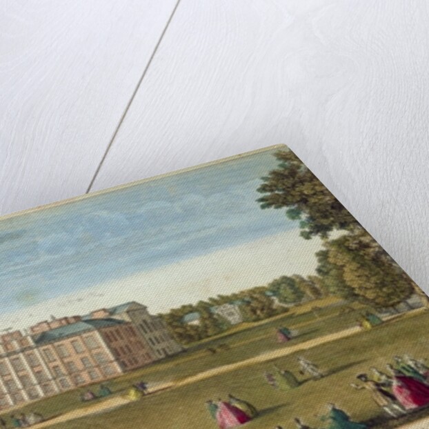 A Front View of the Royal Palace of Kensington by English School