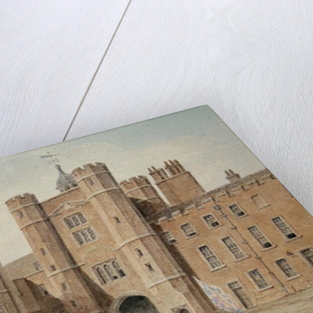 Principal Court of St.James's Palace by John Buckler