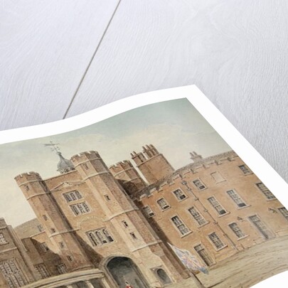 Principal Court of St.James's Palace by John Buckler