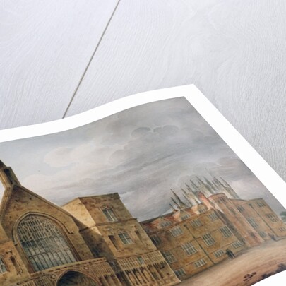 Entrance to Westminster Hall, 1807 by John Coney