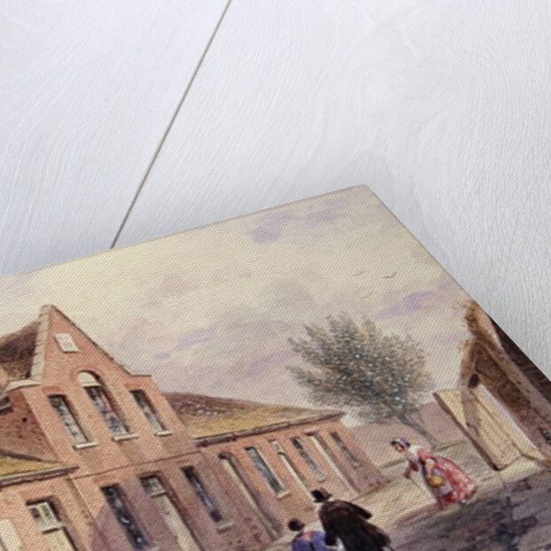 Witcher's Alms Houses Tothill Fields, 1850 by Thomas Hosmer Shepherd