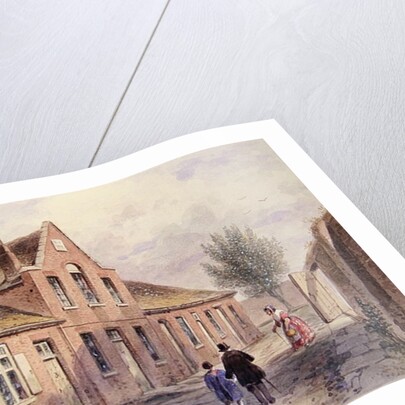 Witcher's Alms Houses Tothill Fields, 1850 by Thomas Hosmer Shepherd